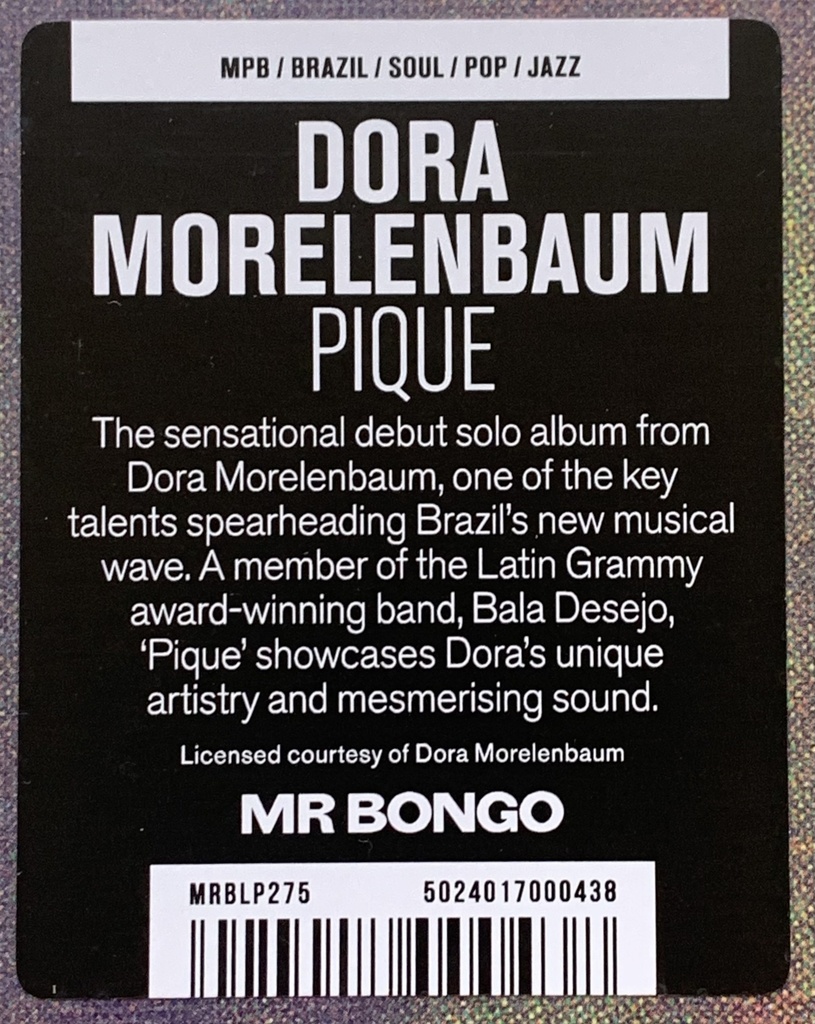 Dora Morelenbaum - Pique (LP novo)