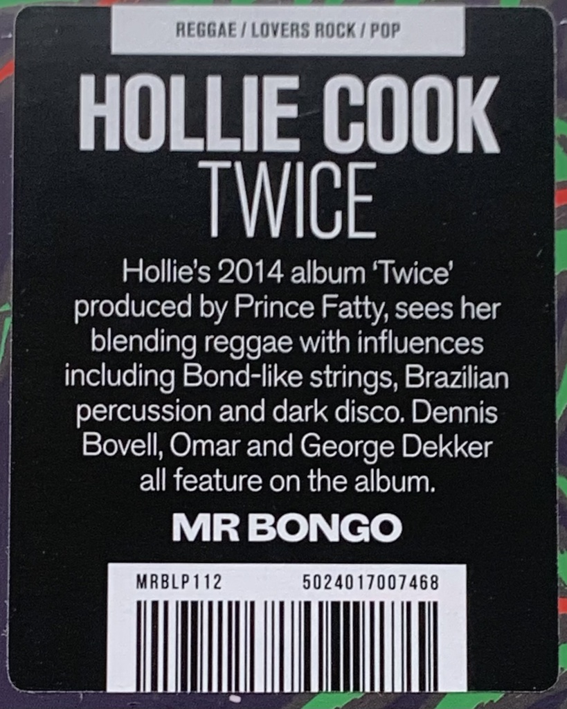 Hollie Cook - Twice (LP novo)