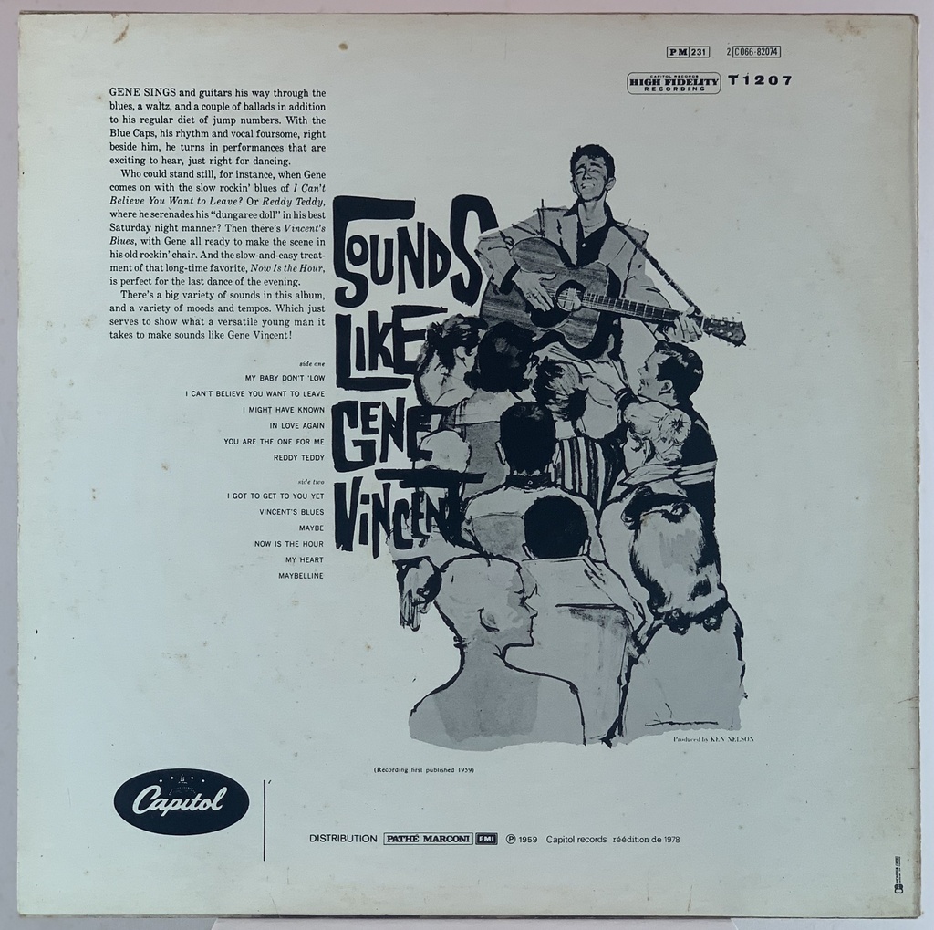 Gene Vincent - Sounds Like (LP usado)