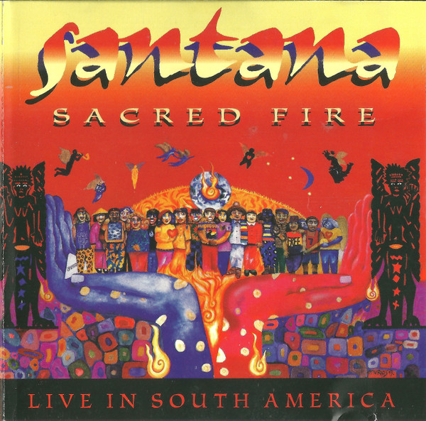 Santana - Sacrede Fire Live In South America - (CD usado)