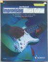 Partitura- Improvising Blues Guitar - John Wheatcroft (livro usado C/ CD)