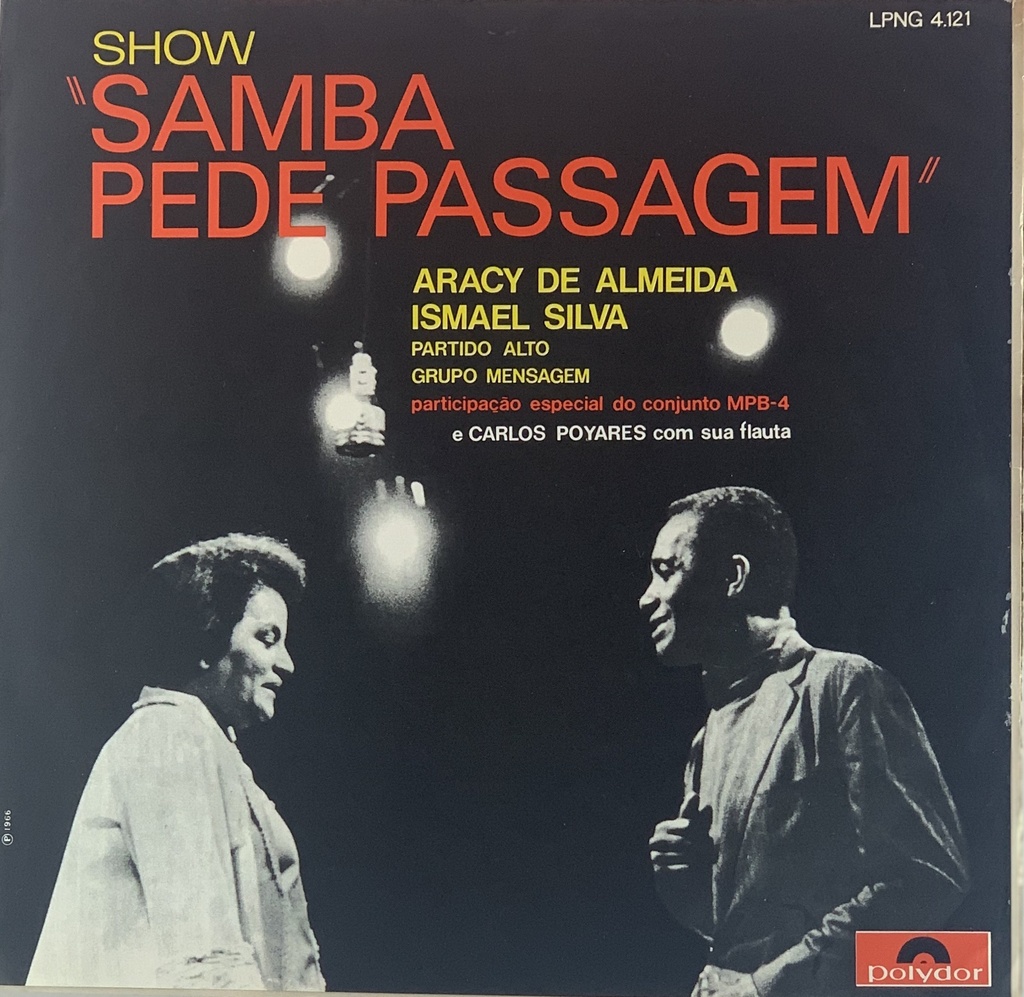 Aracy de Almeida/Ismael Silva - "Samba Pede Passagem" (LP usado)