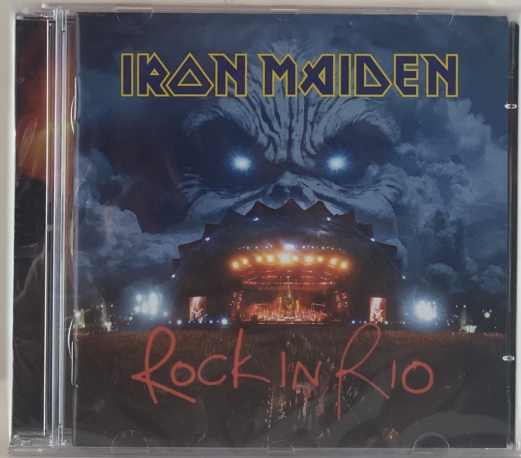 Iron Maiden–Rock In Rio (2CDs cx acrílica) (novo)