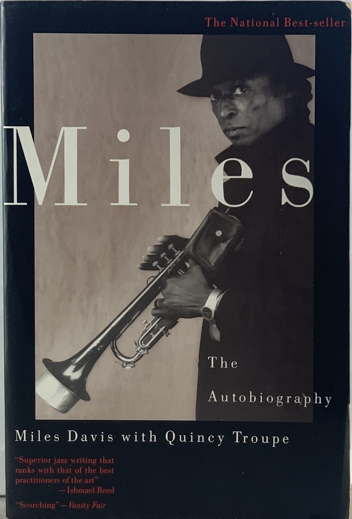 Miles, The Autobiography - Miles Davis with Quincy Troupe (livro usado)