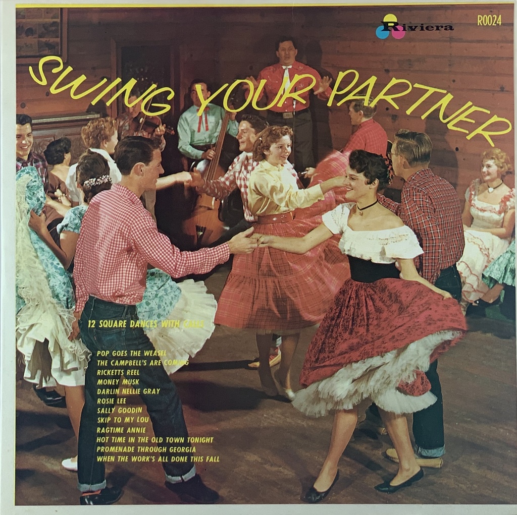 Swing Your Partner - 12 Square Dances with Calls (LP usado)