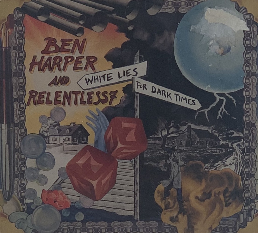 Ben Harper And Relentless7- White Lies For Dark Times (CD+DVD novo)