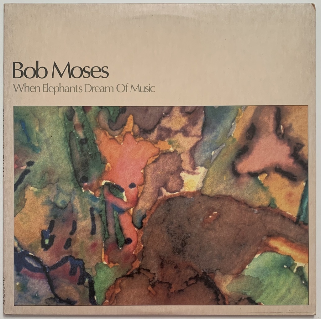 Bob Moses - When Elephants Dream Of Music (LP usado)