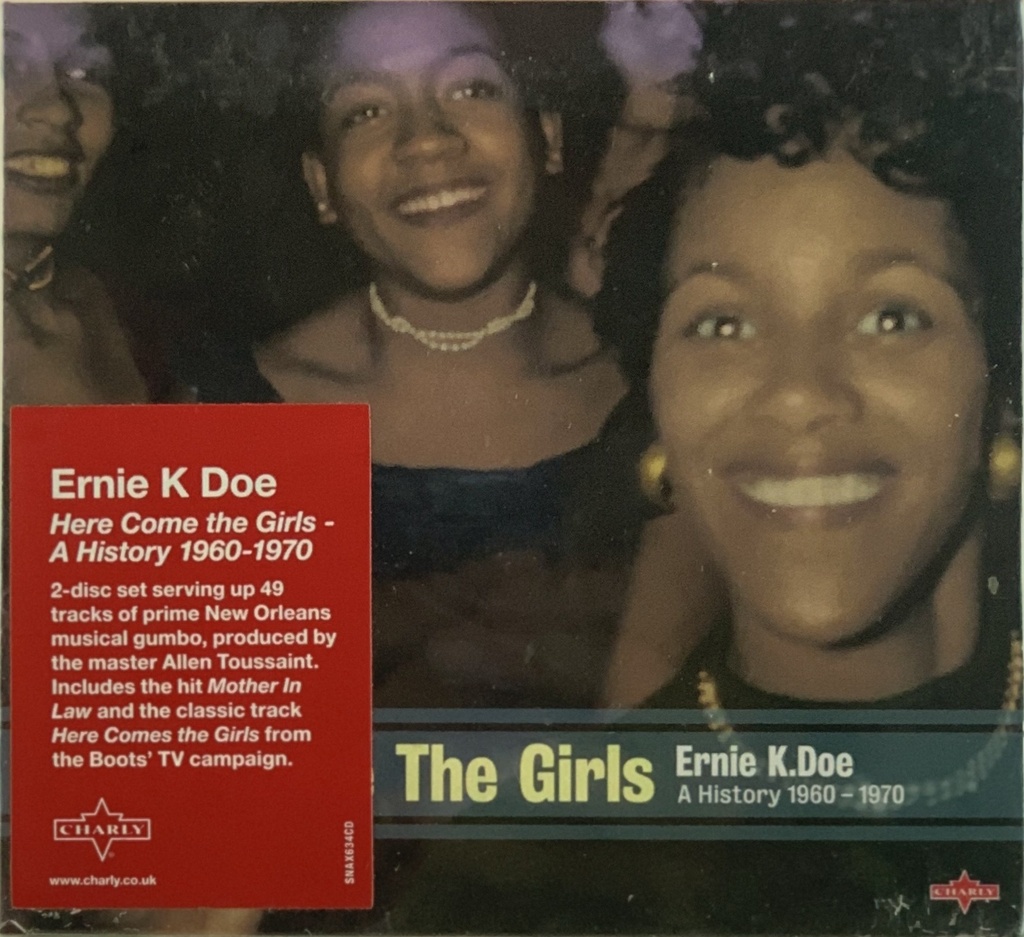 Ernie K-Doe – Here Come The Girls - A History 1960-1970 (2CDs novo)