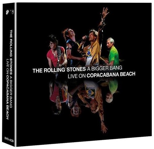 Rolling Stones - A Bigger Bang - Live on Copacabana Beach (2 CDs + DVD  novo)