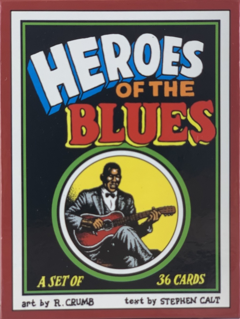 Robert Crumb - Heroes of The Blues (Livro/caixa usado)