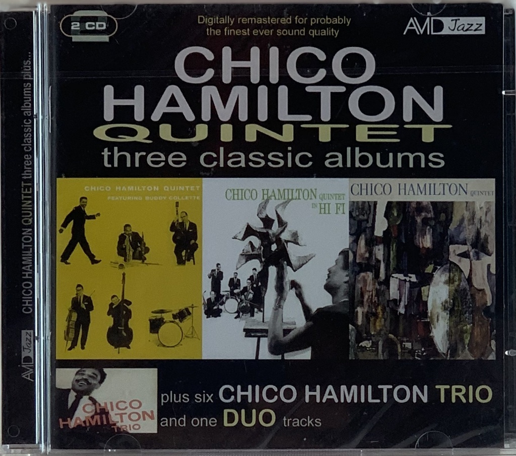 Chico Hamilton Quintet - Three Classic Albums (2CDs novos)