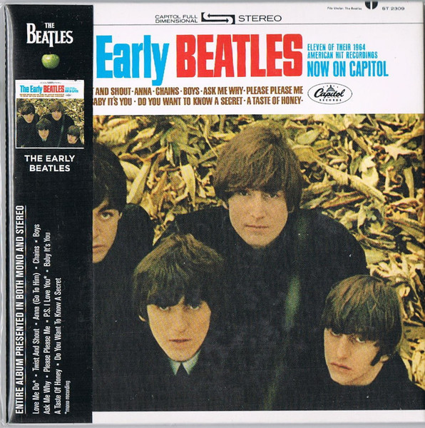 Beatles,The - The Early Beatles [Mini LP/discografia americana] (CD novo)