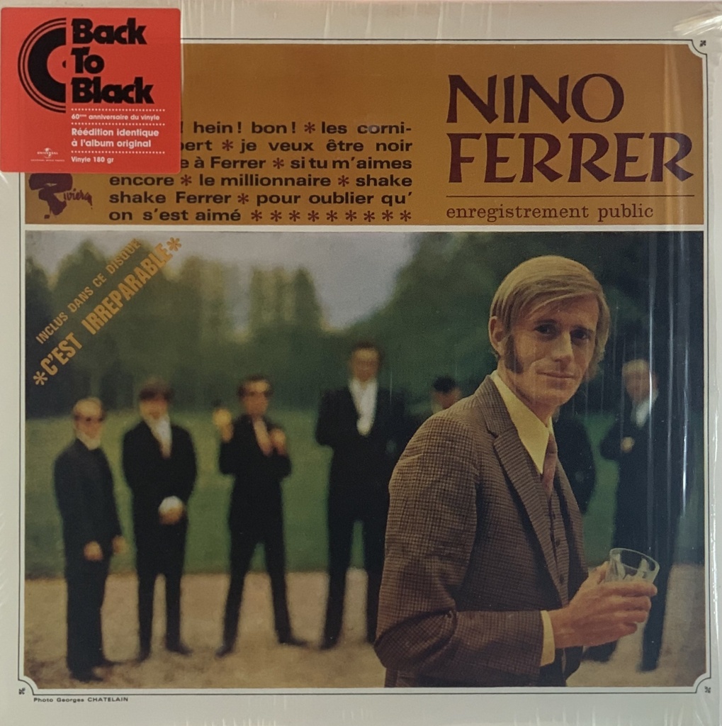 Nino Ferrer - Enregistrement Public (LP usado)