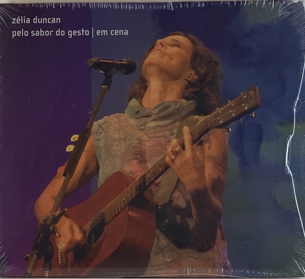 Zélia Duncan - Pelo Sabor do Gesto/em Cena (CD novo)