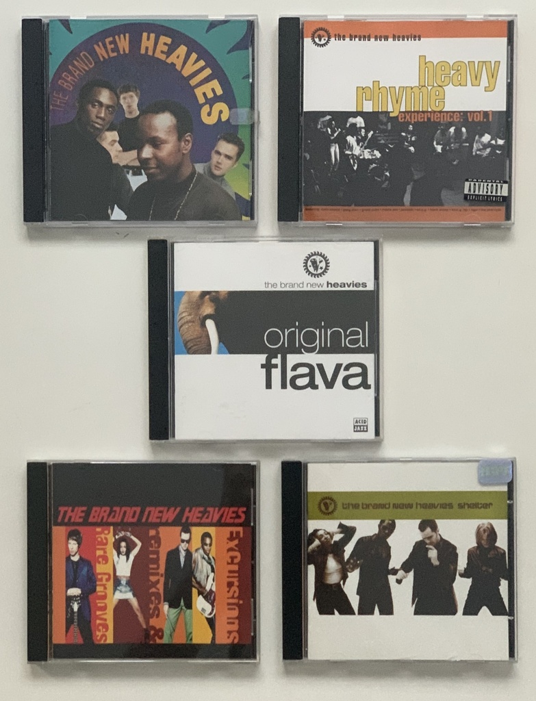 Combo - The Brand New Heavies ( 5CDs usados)