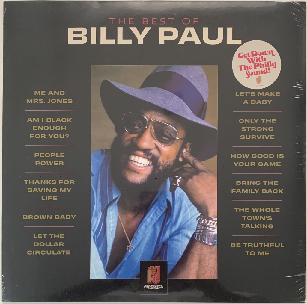 Billy Paul - Best Of (LP novo)