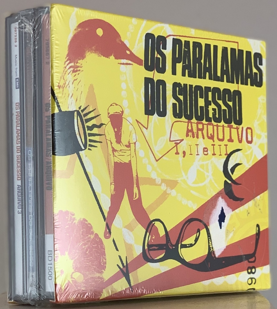 Paralamas do Sucesso - Arquivo I,II e III (3CDs novo)