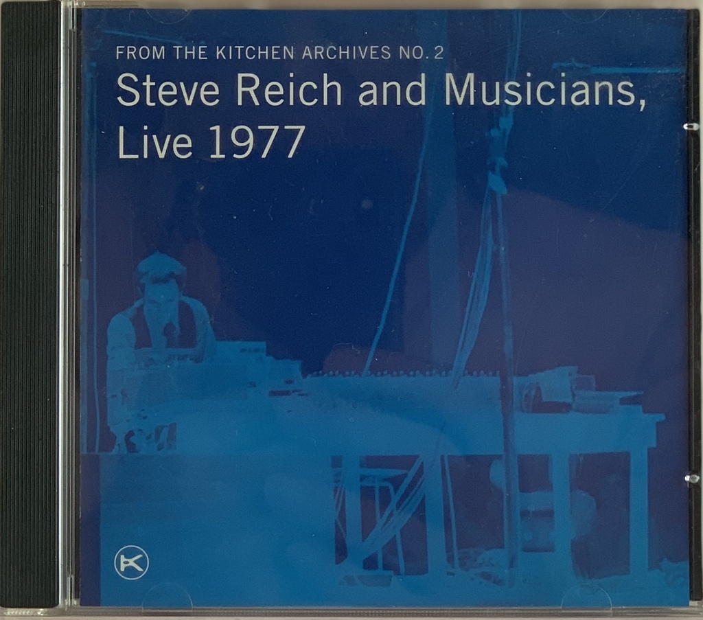 Steve Reich and Musicians – Live 1977 (CD usado)