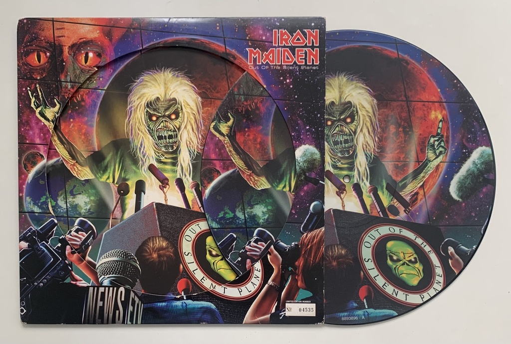 Iron Maiden - Out of The Silent Planet (LP usado)