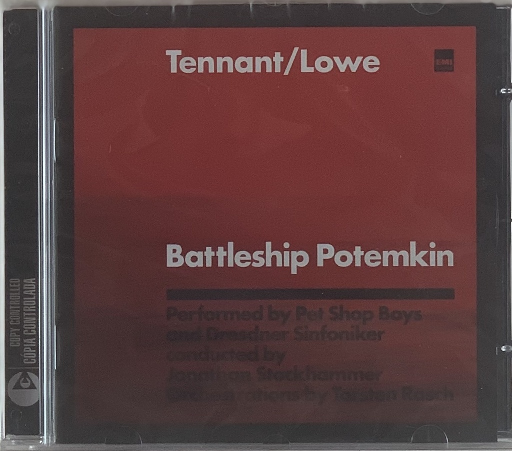 Tennant/Lowe (Pet Shop Boys) – Battleship Potemkin (CD novo)