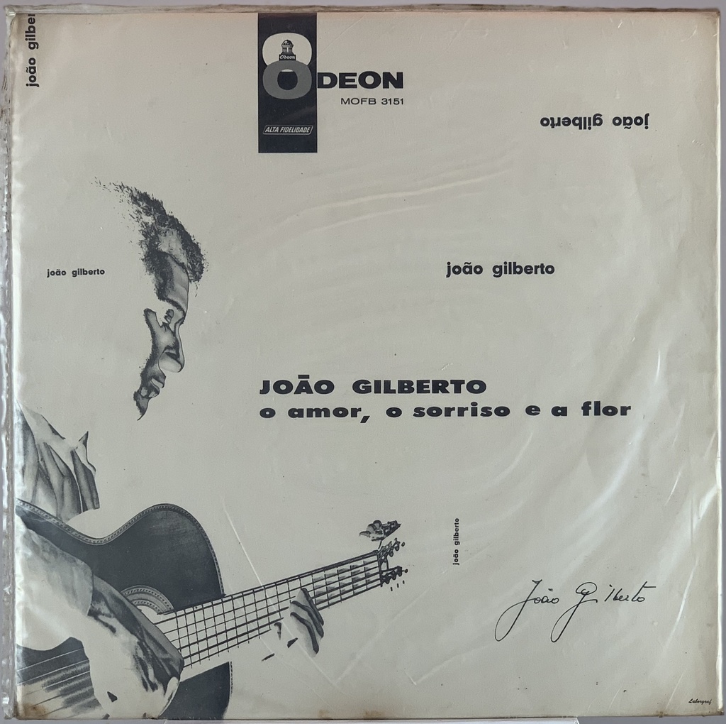 João Gilberto - O Amor, O Sorriso e a Flor (LP usado)