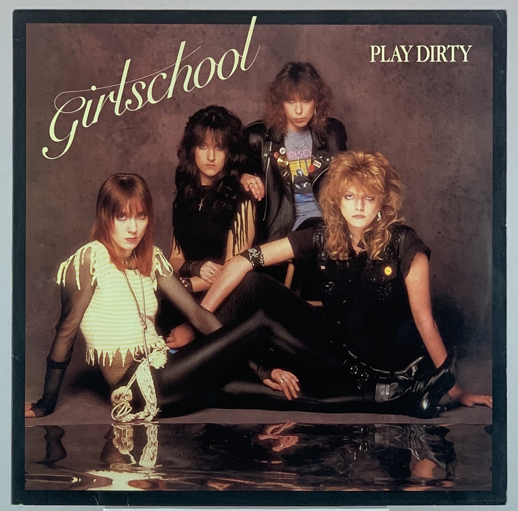 Girlschool - Paly Dirty (LP usado)