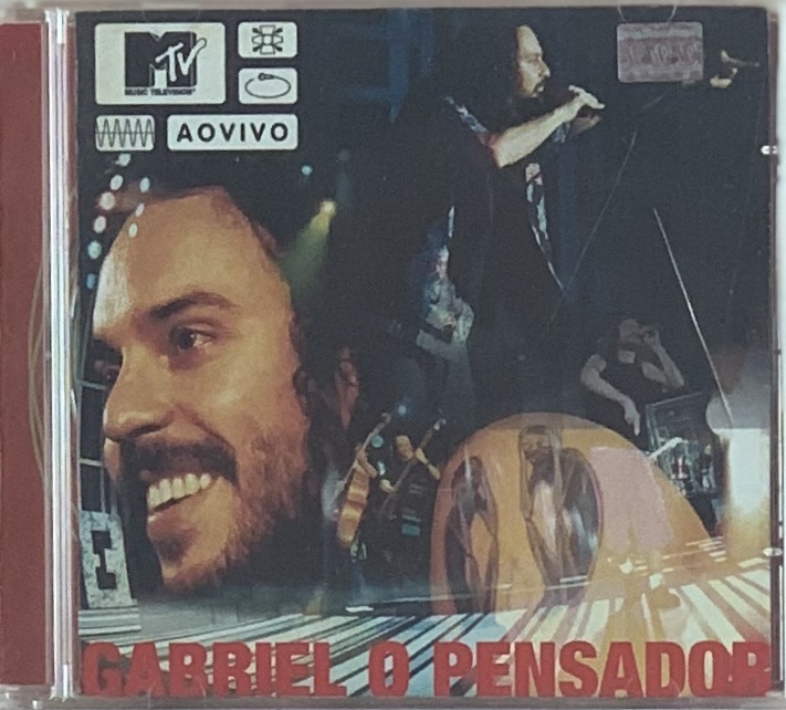 Gabriel O Pensador – MTV Ao Vivo (CD usado)