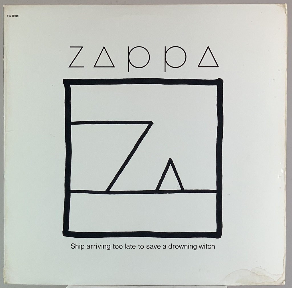 Frank Zappa - Ship Arriving Too Late To Save A Drowning Witch (LP usado)