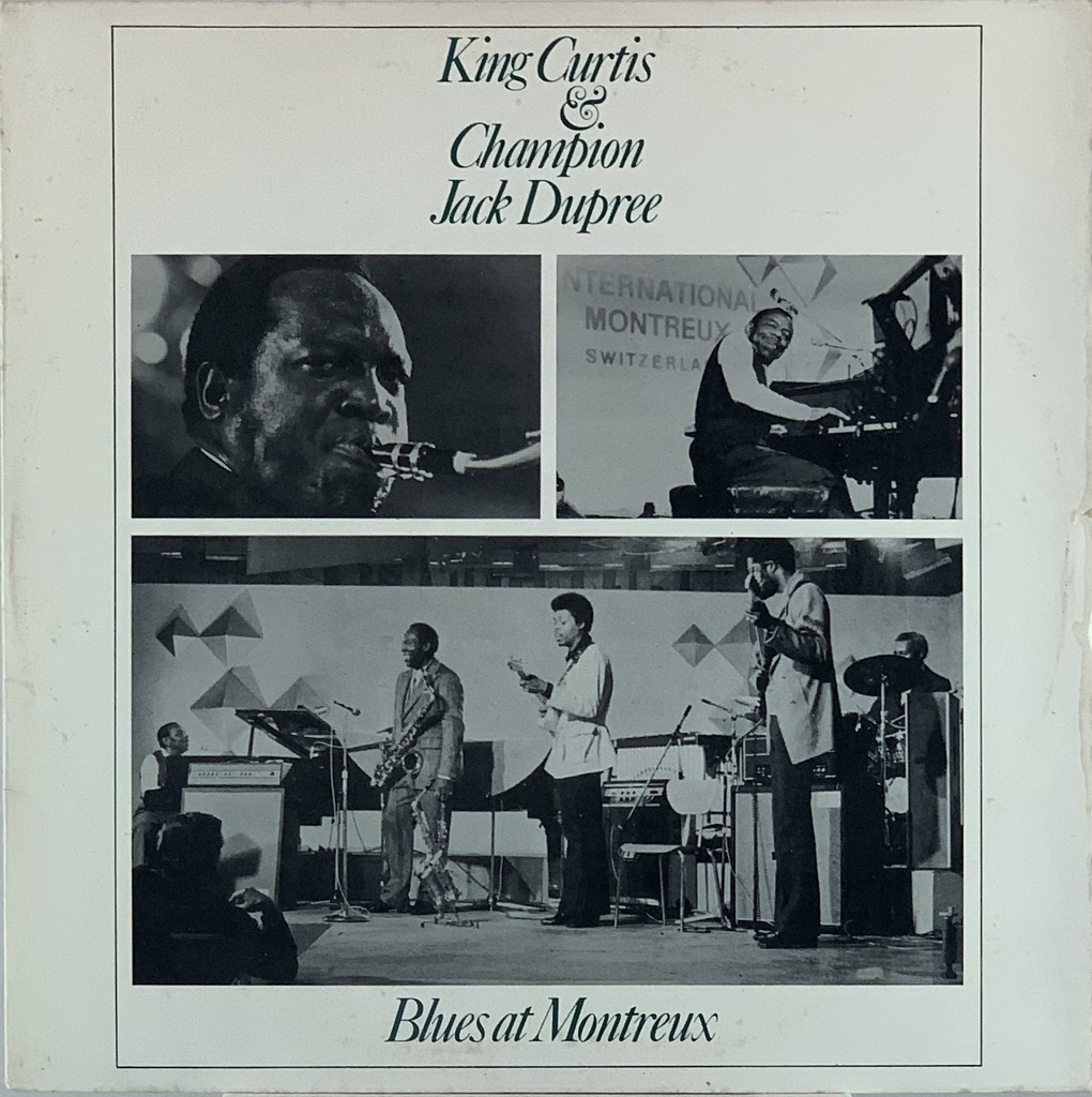 King Curtis & Champion Jack Dupree - Blues at Montreux (LP usado)