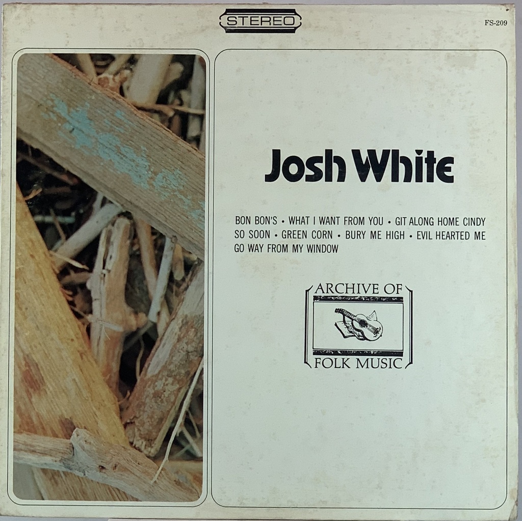 Josh White - Archive Folk Music (LP usado)