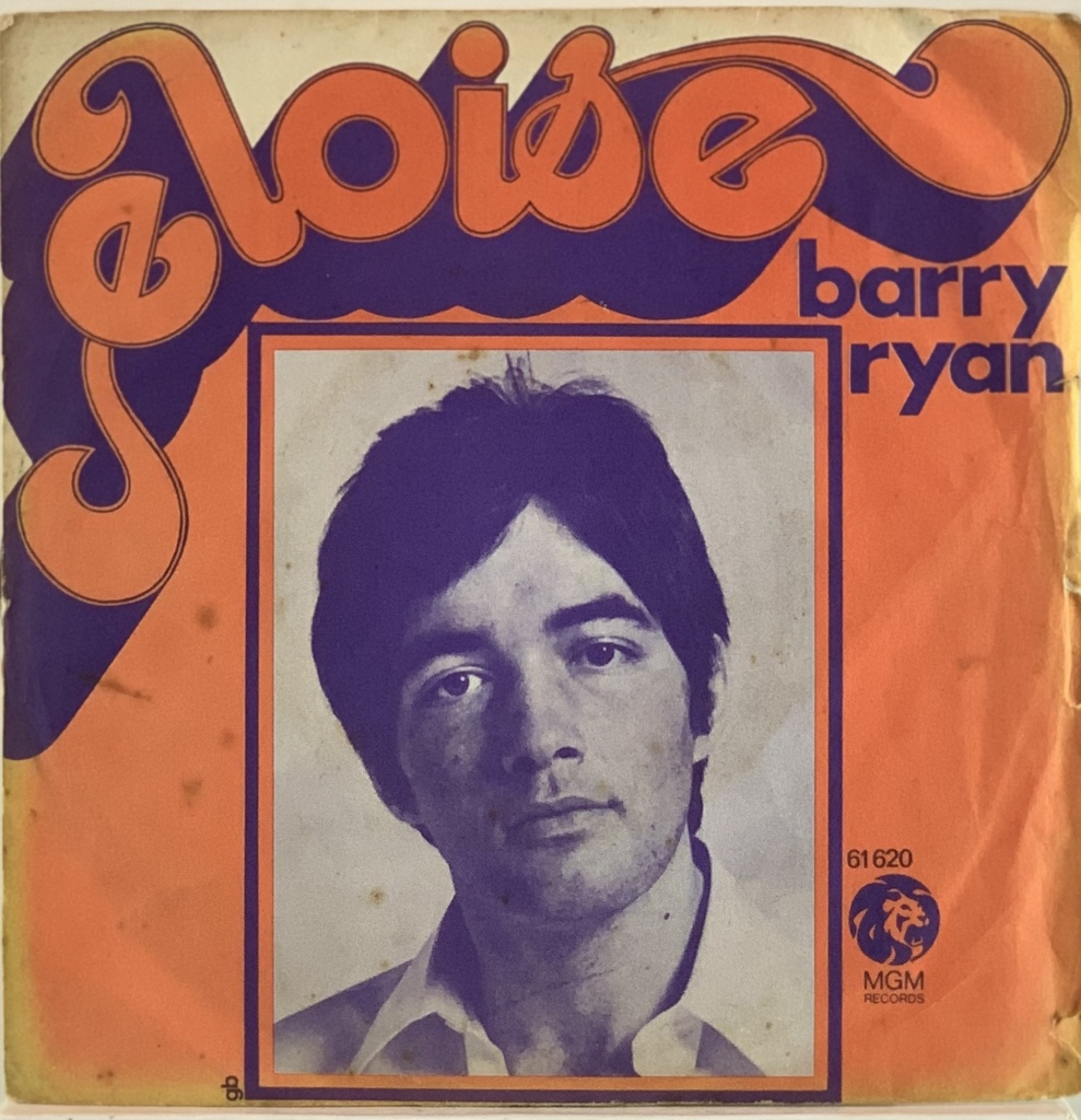 Barry Ryan - Eloise (Vinil 7" usado)