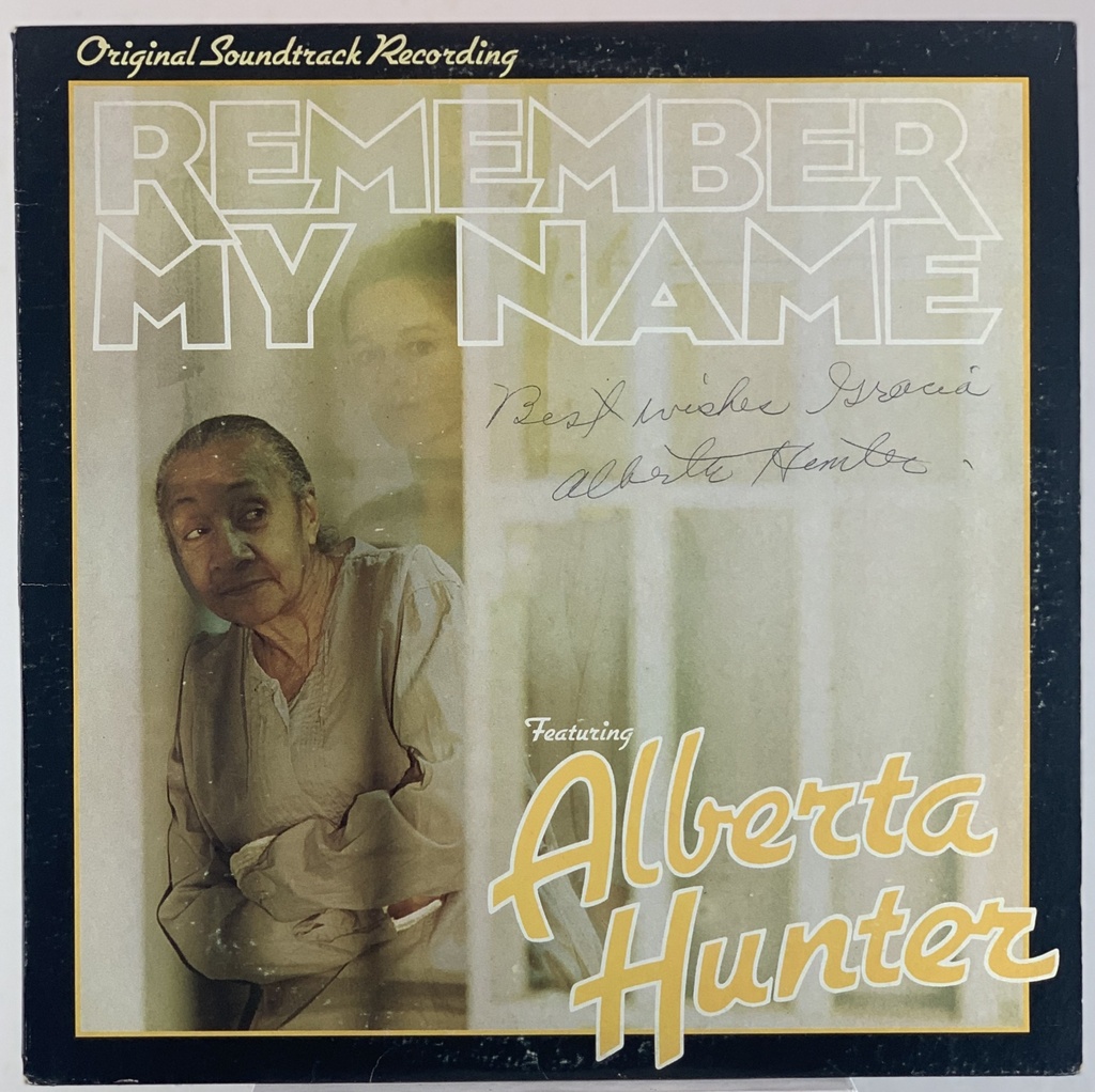 Alberta Hunter – Remember My Name [autografado](LP usado)