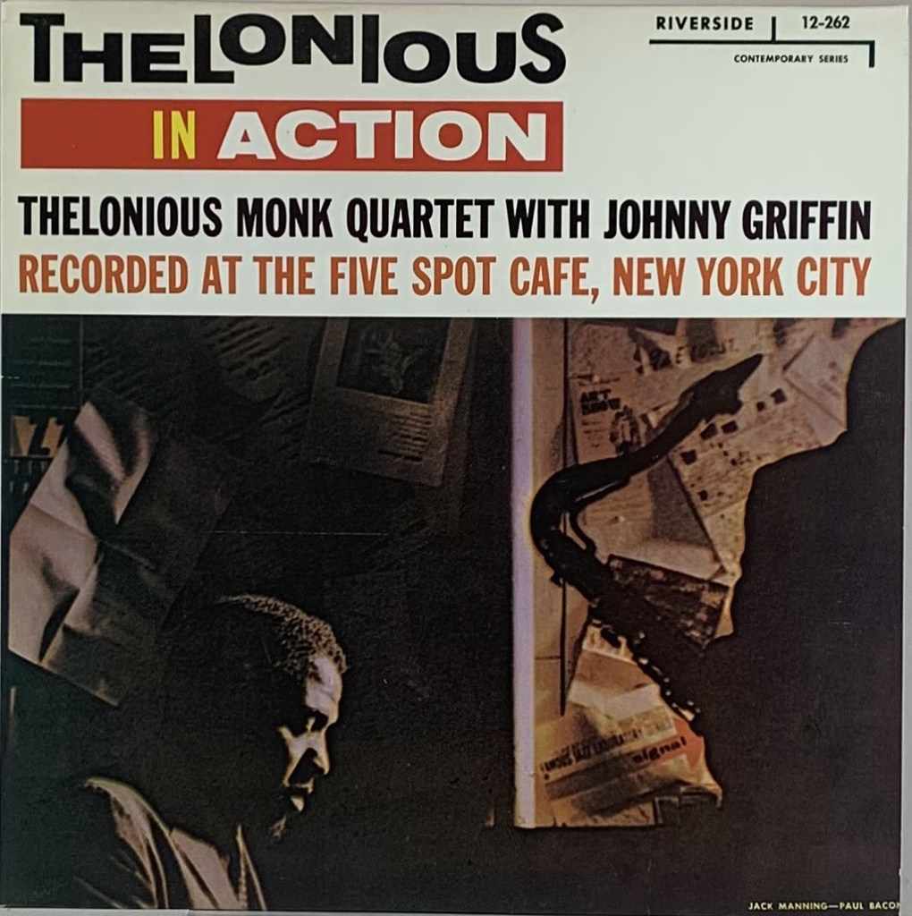 Thelonious Monk Quartet with Johnny Griffin – In Action (LP usado)