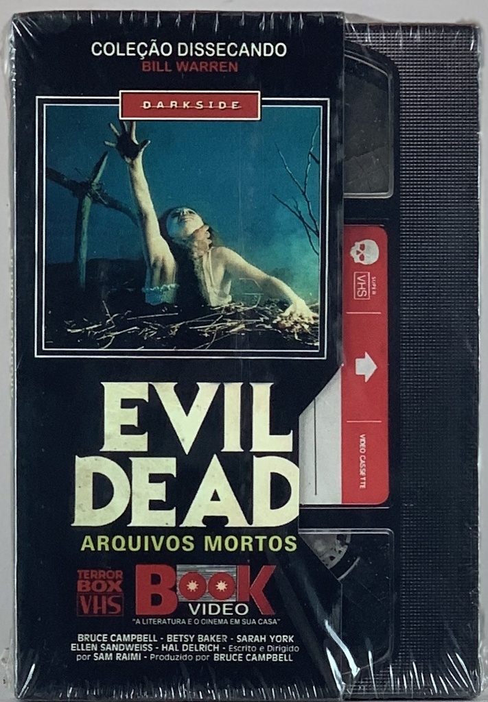 Arquivos Mortos - Box Terror VHS (2 Livros lacrado)