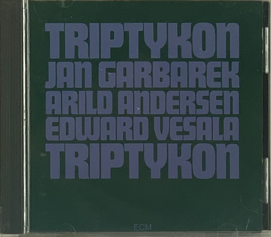 Jan Garbarek • Arild Andersen • Edward Vesala – Triptykon (CD usado)