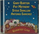 Gary Burton, Pat Metheny, Steve Swallow, Antonio Sanchez – Quartet Live (CD usado)