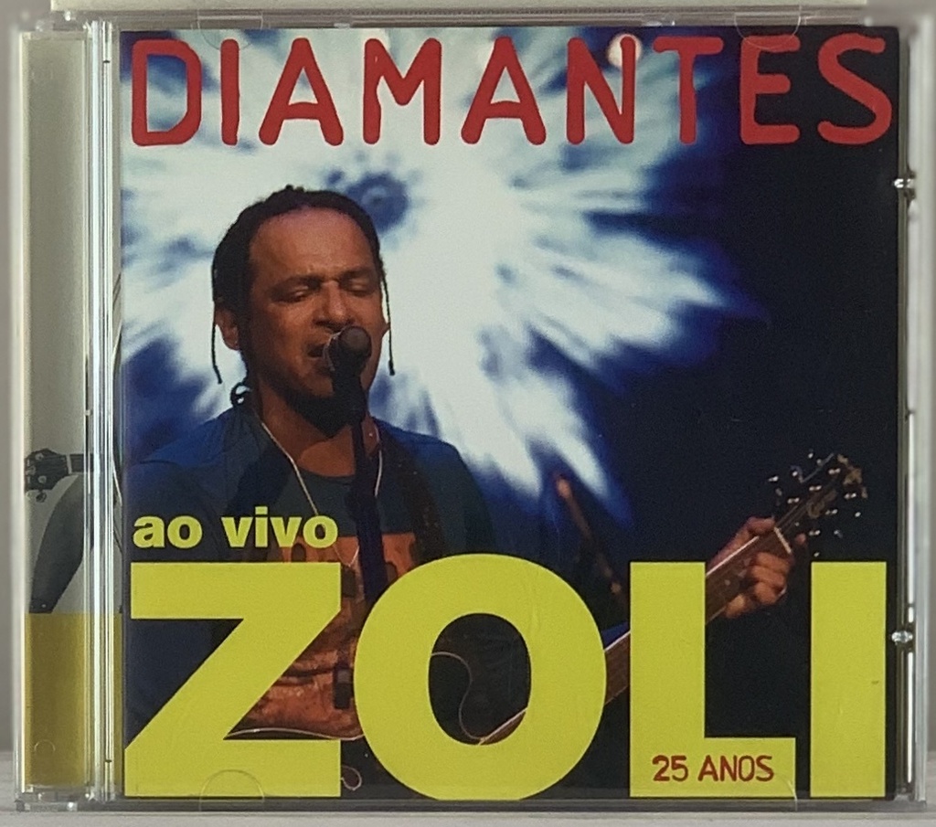 Claudio Zoli - Diamantes - 25 Anos ao Vivo (CD usado)