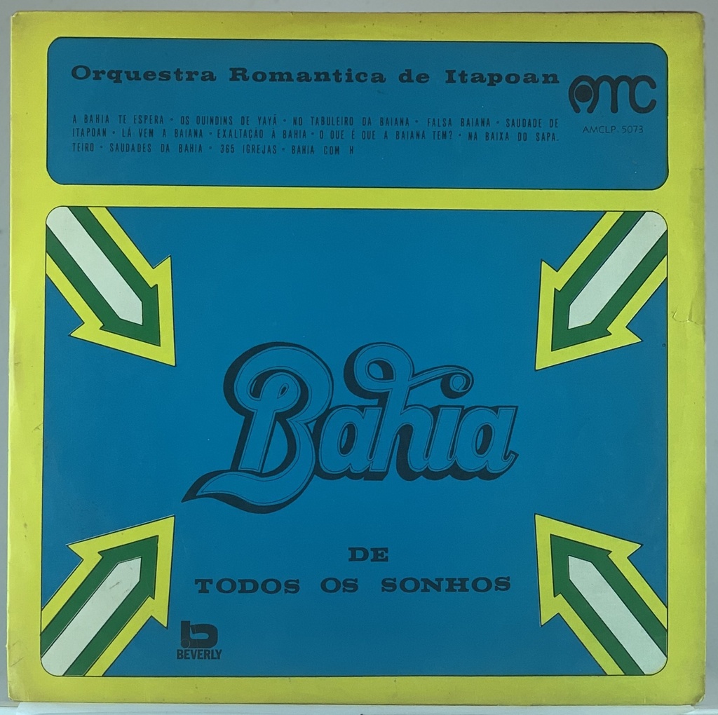 Orquestra Romântica de Itapoan – Bahia De Todos Os Sonhos (LP usado)