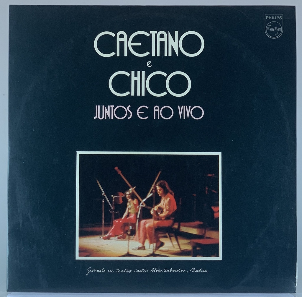 Caetano e Chico – Juntos e ao Vivo (LP usado)