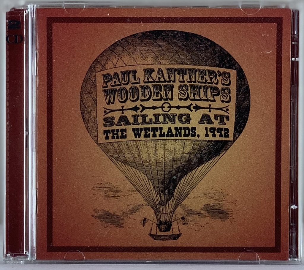 Paul Kantner's Wooden Ships - Sailing at the Werlands 1972 (2 CDs usado)