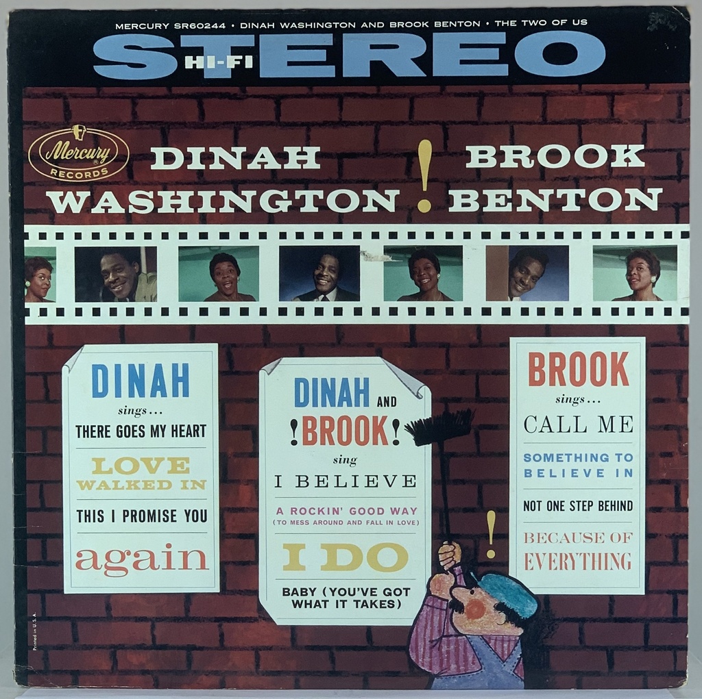 Dinah Washington ! Brook Benton (LP usado)