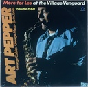 Art Pepper - Art Pepper - More For Les / At The Village Vanguard, Vol. 4 (LP usado)