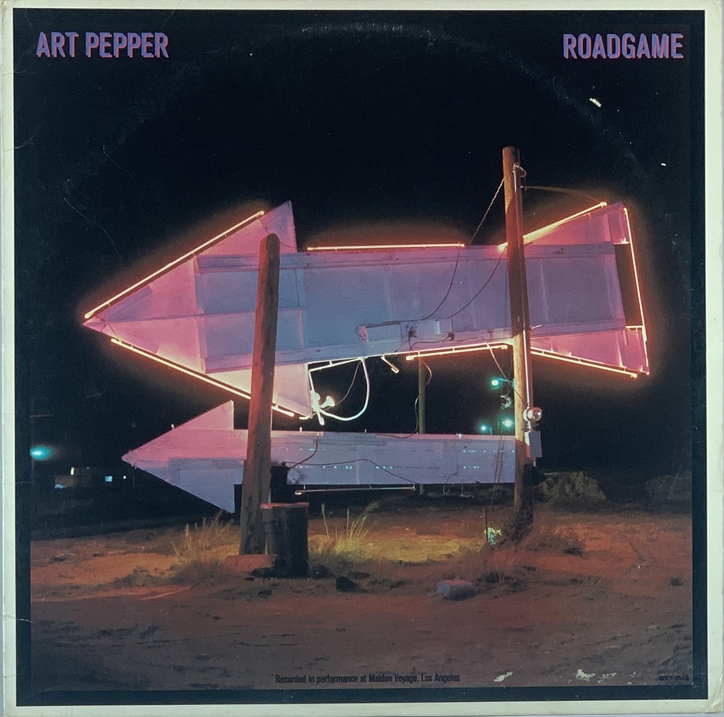 Art Pepper - Roadgame (LP usado)