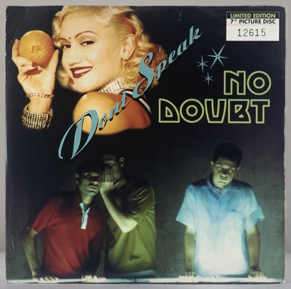 No Doubt – Don't Speak (Vinyl 7" 45rpm, Ltd Edition,numerado, Picture Disc)