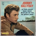 Johnny Hallyday - Je T'écris Souvent +3 (Vinil 7" EP usado)