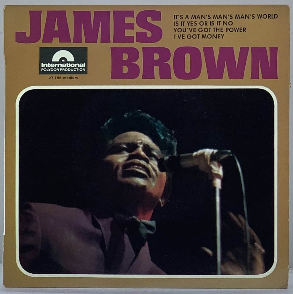 James Brown - It's a Man's Man's World +3 (Vinil 7" EP usado)