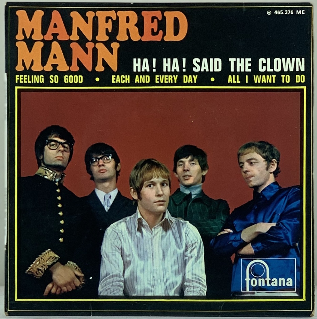 Manfred Mann - Ha! Ha! Said the Clown +3 (Vinil 7" EP usado)