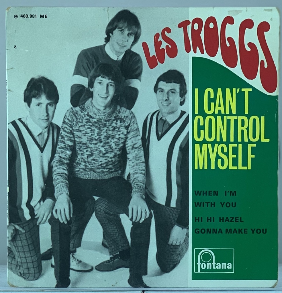 The Troggs - I Can't Control Myself +3 (Vinil 7" EP usado)