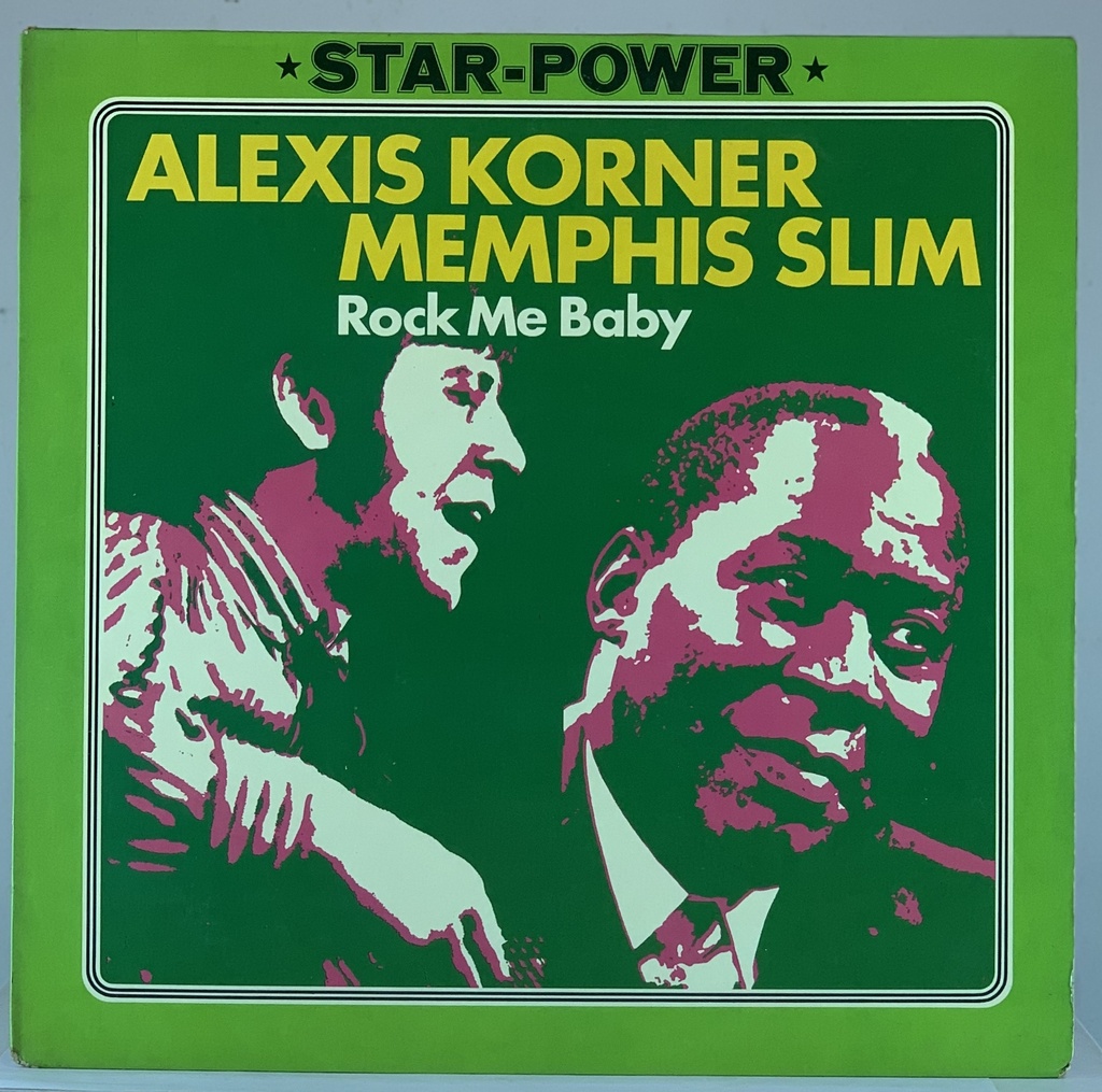 Alexis Korner/ Memphis Slim- Rock Me Baby (LP usado)