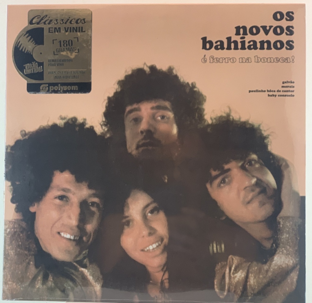 Novos Baianos - É Ferro na Boneca (LP novo lacrado)